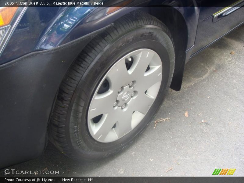 Majestic Blue Metallic / Beige 2005 Nissan Quest 3.5 S