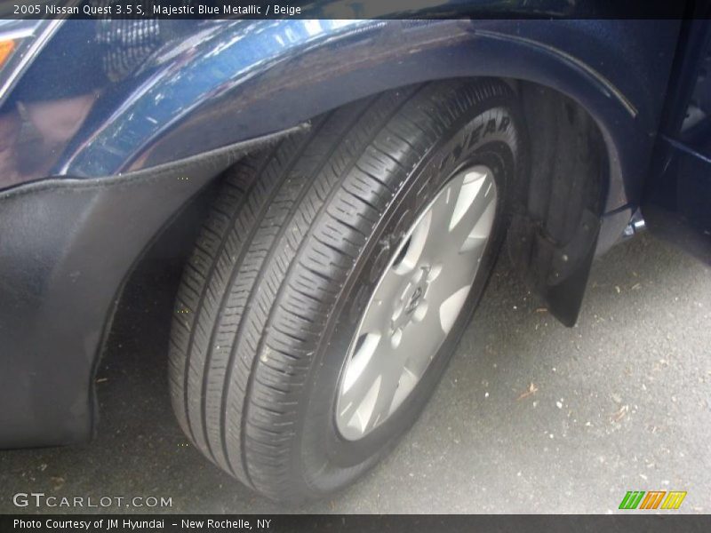 Majestic Blue Metallic / Beige 2005 Nissan Quest 3.5 S