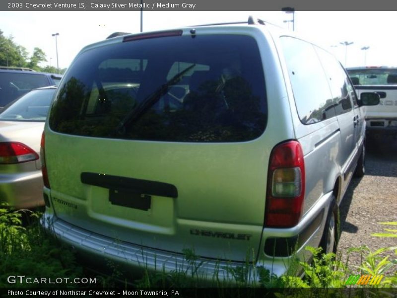 Galaxy Silver Metallic / Medium Gray 2003 Chevrolet Venture LS