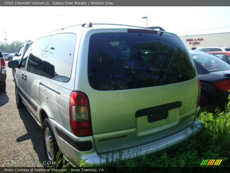 Galaxy Silver Metallic / Medium Gray 2003 Chevrolet Venture LS