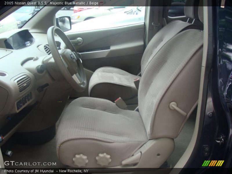 Majestic Blue Metallic / Beige 2005 Nissan Quest 3.5 S