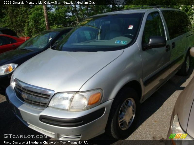 Galaxy Silver Metallic / Medium Gray 2003 Chevrolet Venture LS