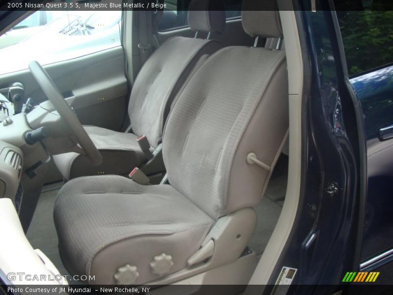 Majestic Blue Metallic / Beige 2005 Nissan Quest 3.5 S