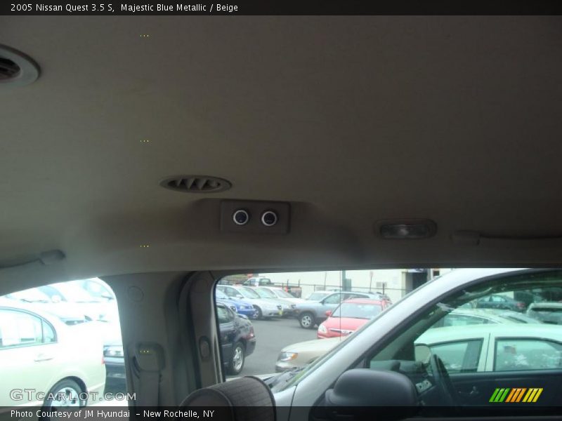 Majestic Blue Metallic / Beige 2005 Nissan Quest 3.5 S