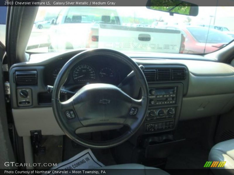 Galaxy Silver Metallic / Medium Gray 2003 Chevrolet Venture LS