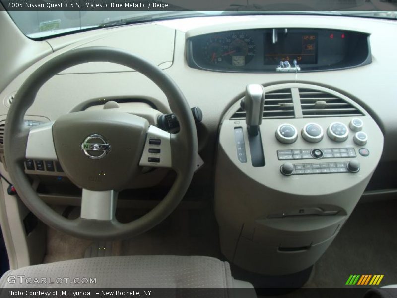 Majestic Blue Metallic / Beige 2005 Nissan Quest 3.5 S