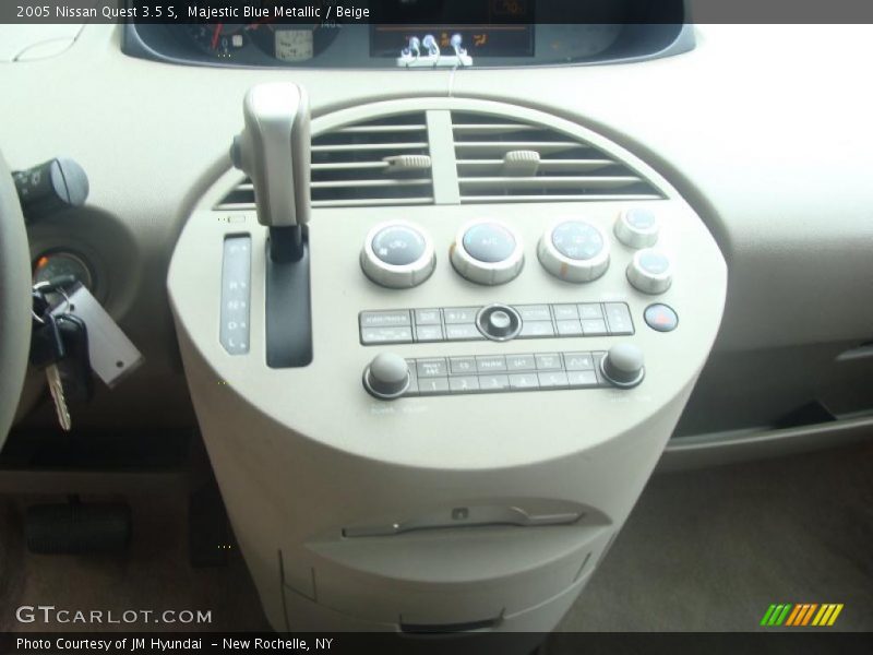 Majestic Blue Metallic / Beige 2005 Nissan Quest 3.5 S
