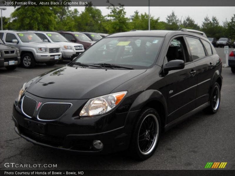 Abyss Black / Graphite Black 2006 Pontiac Vibe