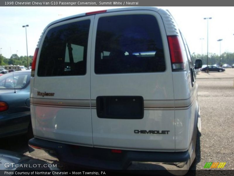 Summit White / Neutral 1998 Chevrolet Chevy Van G10 Passenger Conversion