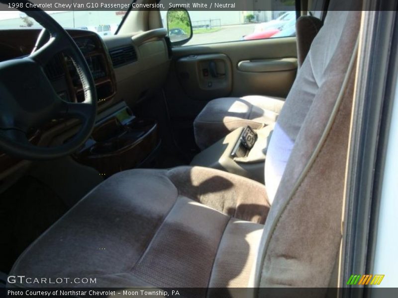 Summit White / Neutral 1998 Chevrolet Chevy Van G10 Passenger Conversion