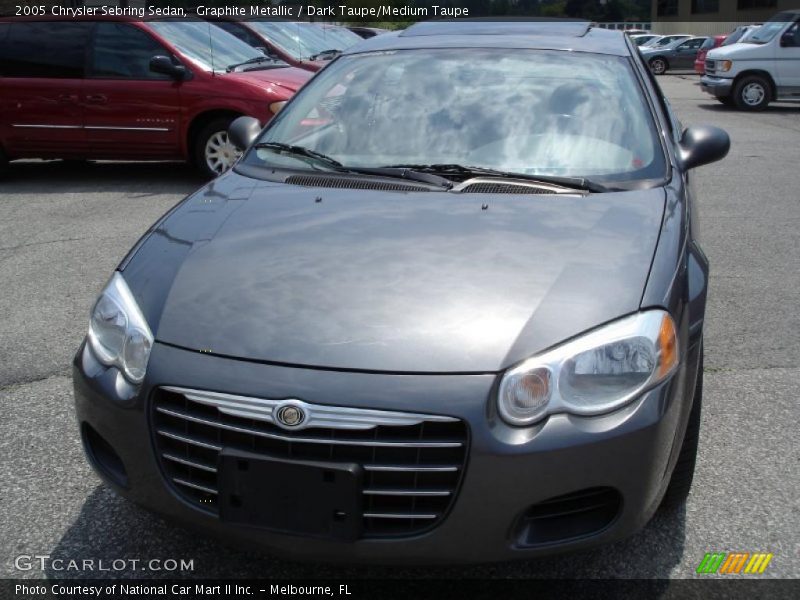 Graphite Metallic / Dark Taupe/Medium Taupe 2005 Chrysler Sebring Sedan