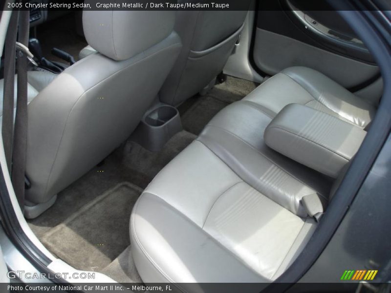 Graphite Metallic / Dark Taupe/Medium Taupe 2005 Chrysler Sebring Sedan