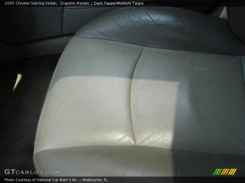 Graphite Metallic / Dark Taupe/Medium Taupe 2005 Chrysler Sebring Sedan
