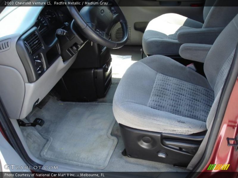 Redfire Metallic / Medium Gray 2003 Chevrolet Venture LS