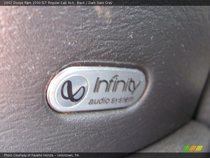 Black / Dark Slate Gray 2002 Dodge Ram 1500 SLT Regular Cab 4x4