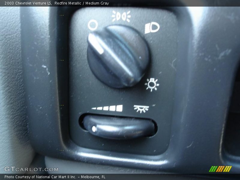 Redfire Metallic / Medium Gray 2003 Chevrolet Venture LS