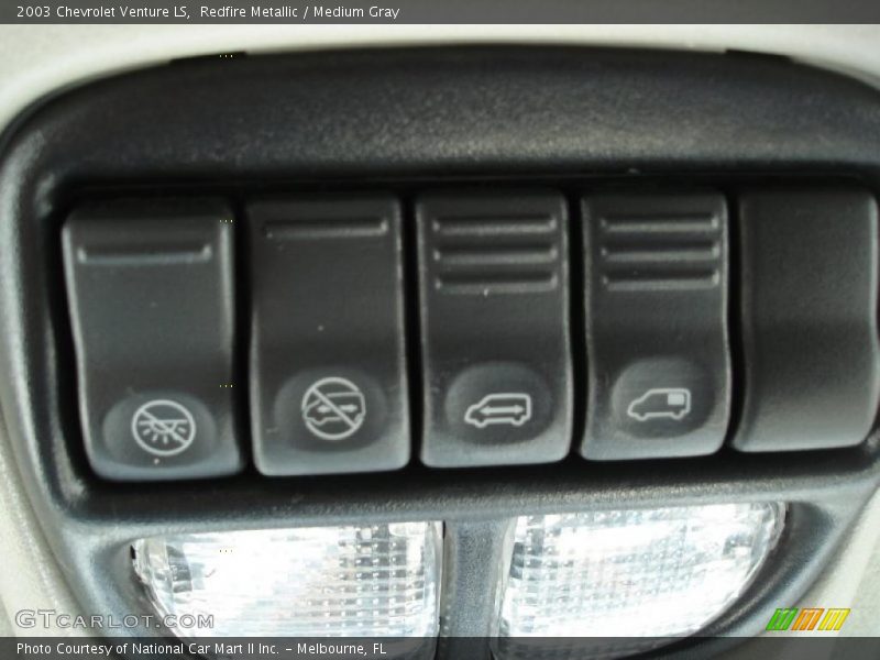Redfire Metallic / Medium Gray 2003 Chevrolet Venture LS