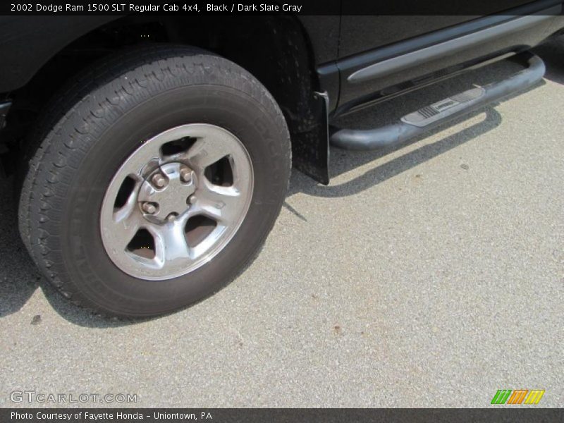 Black / Dark Slate Gray 2002 Dodge Ram 1500 SLT Regular Cab 4x4