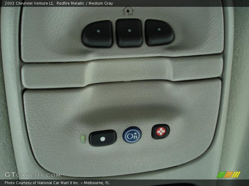 Redfire Metallic / Medium Gray 2003 Chevrolet Venture LS