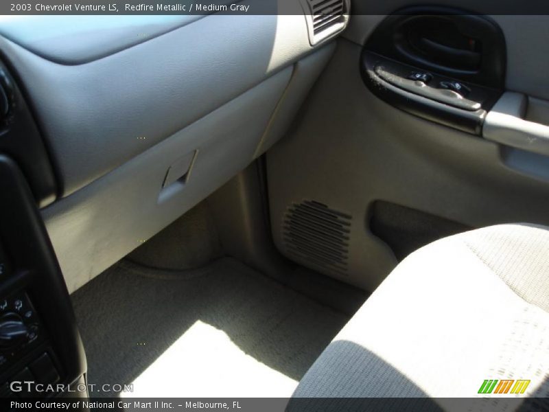 Redfire Metallic / Medium Gray 2003 Chevrolet Venture LS