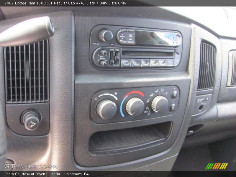 Black / Dark Slate Gray 2002 Dodge Ram 1500 SLT Regular Cab 4x4
