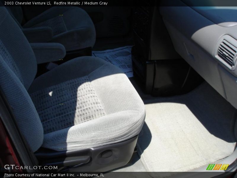 Redfire Metallic / Medium Gray 2003 Chevrolet Venture LS