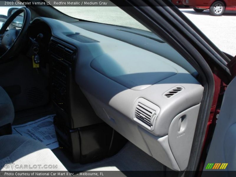 Redfire Metallic / Medium Gray 2003 Chevrolet Venture LS
