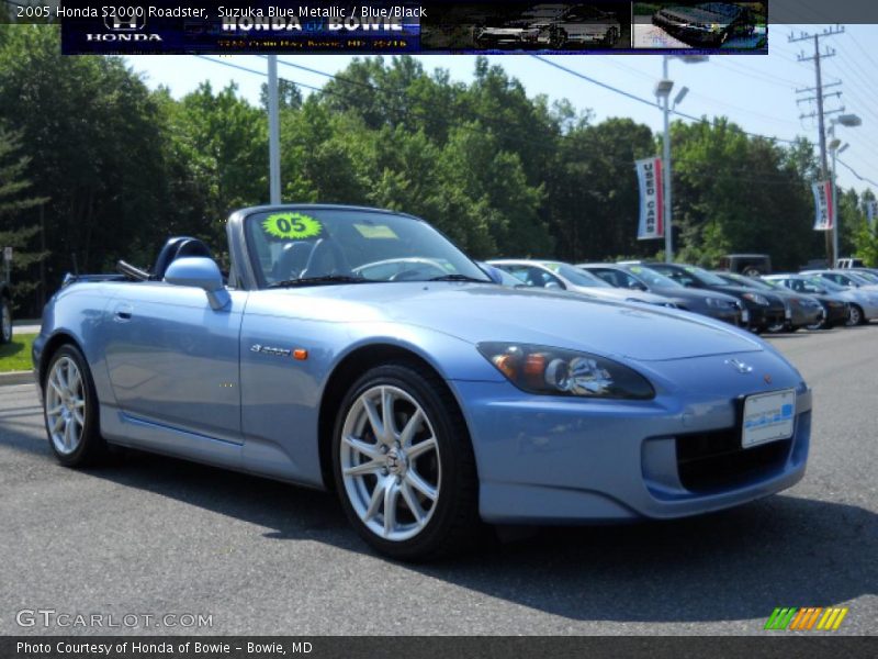 Suzuka Blue Metallic / Blue/Black 2005 Honda S2000 Roadster