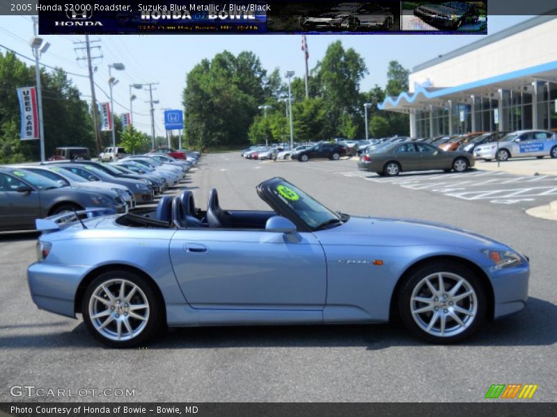 Suzuka Blue Metallic / Blue/Black 2005 Honda S2000 Roadster