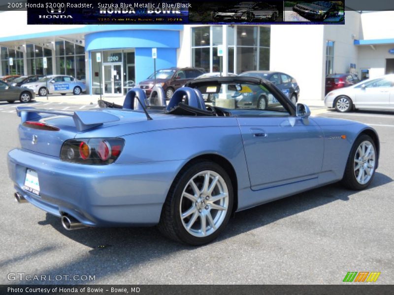 Suzuka Blue Metallic / Blue/Black 2005 Honda S2000 Roadster
