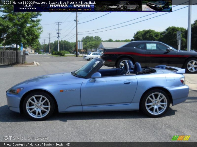 Suzuka Blue Metallic / Blue/Black 2005 Honda S2000 Roadster