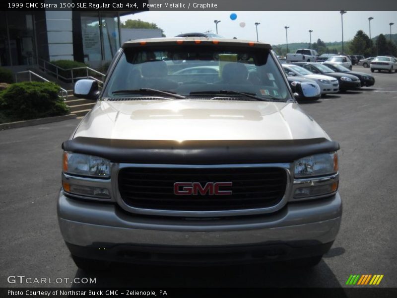 Pewter Metallic / Graphite 1999 GMC Sierra 1500 SLE Regular Cab 4x4
