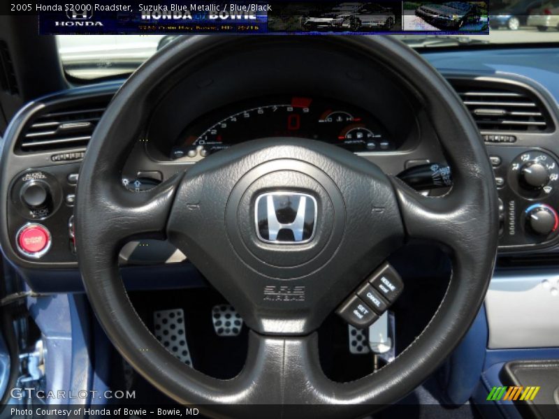 Suzuka Blue Metallic / Blue/Black 2005 Honda S2000 Roadster