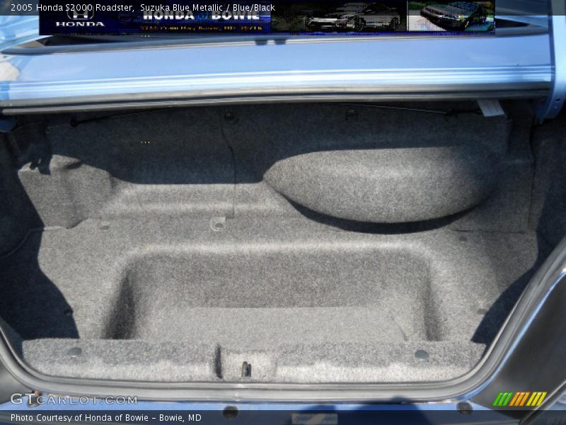 Suzuka Blue Metallic / Blue/Black 2005 Honda S2000 Roadster