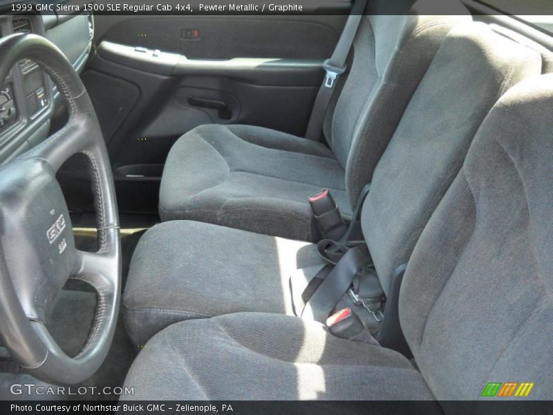Pewter Metallic / Graphite 1999 GMC Sierra 1500 SLE Regular Cab 4x4