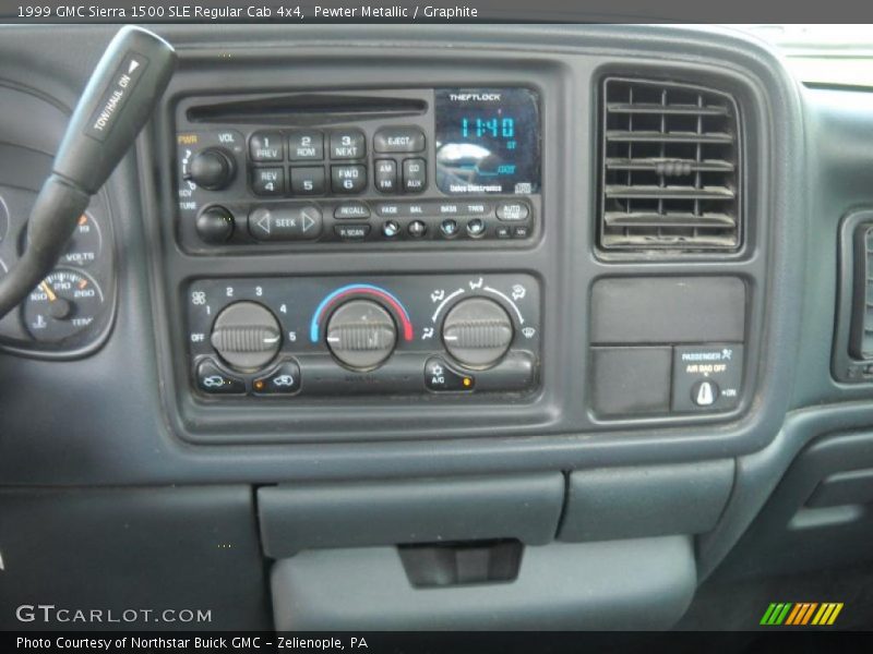 Pewter Metallic / Graphite 1999 GMC Sierra 1500 SLE Regular Cab 4x4