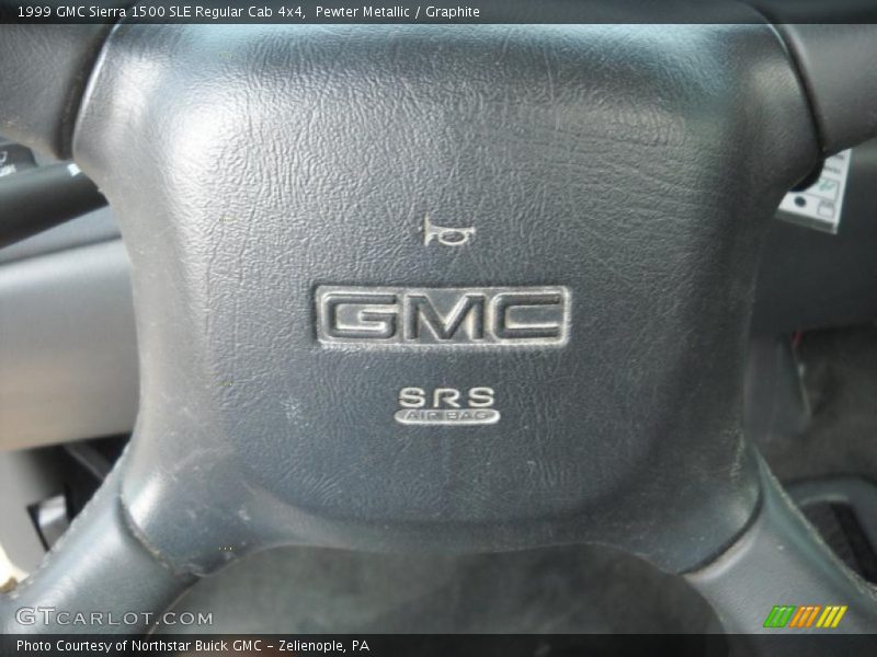 Pewter Metallic / Graphite 1999 GMC Sierra 1500 SLE Regular Cab 4x4