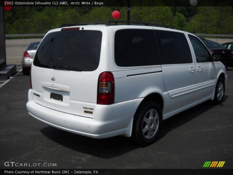 Arctic White / Beige 2002 Oldsmobile Silhouette GLS AWD