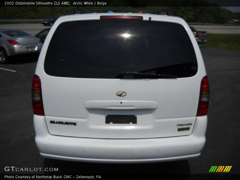 Arctic White / Beige 2002 Oldsmobile Silhouette GLS AWD