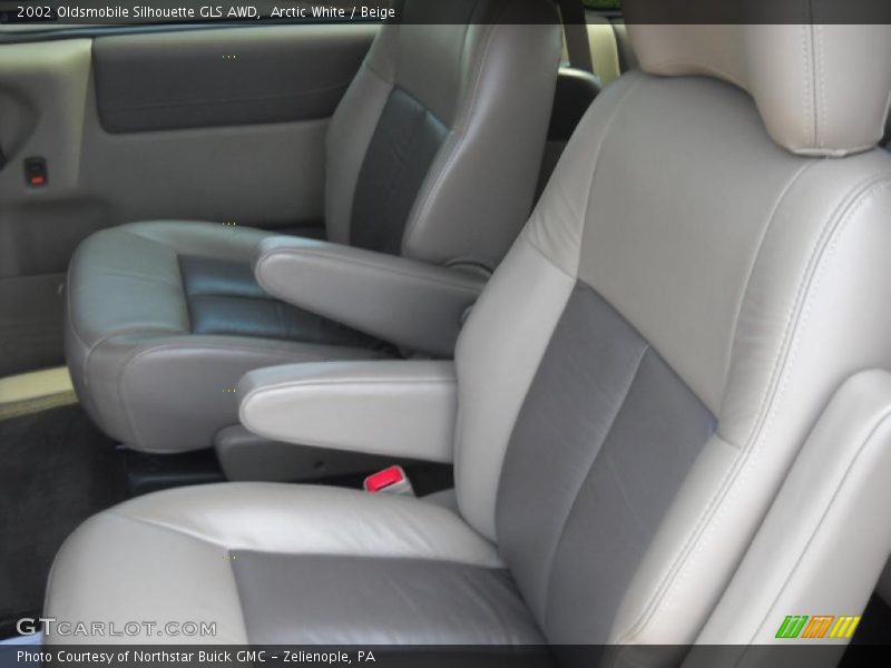 Arctic White / Beige 2002 Oldsmobile Silhouette GLS AWD