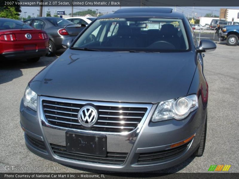 United Grey Metallic / Black 2007 Volkswagen Passat 2.0T Sedan