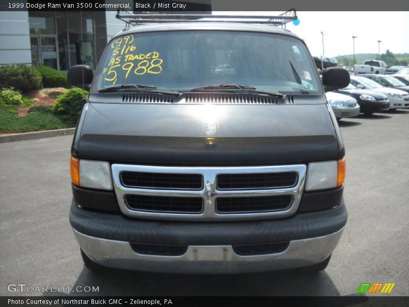 Black / Mist Gray 1999 Dodge Ram Van 3500 Commercial