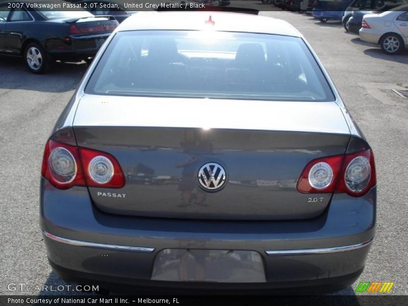 United Grey Metallic / Black 2007 Volkswagen Passat 2.0T Sedan