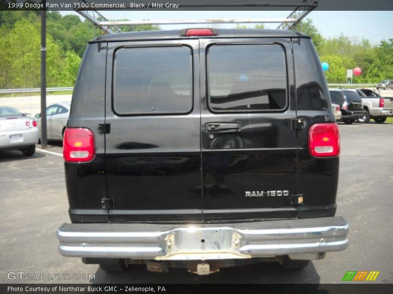 Black / Mist Gray 1999 Dodge Ram Van 3500 Commercial
