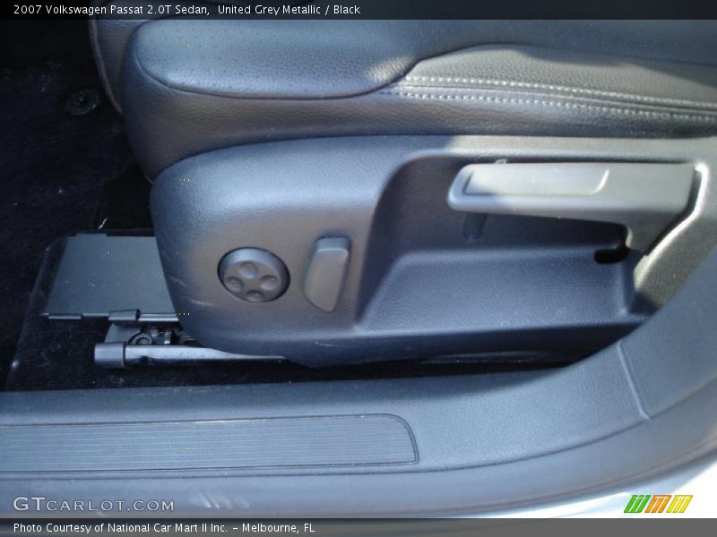 United Grey Metallic / Black 2007 Volkswagen Passat 2.0T Sedan