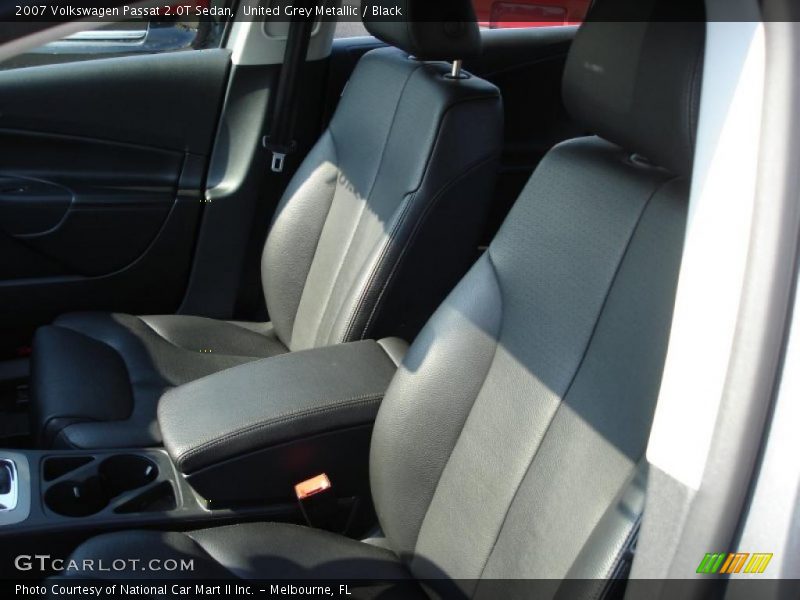 United Grey Metallic / Black 2007 Volkswagen Passat 2.0T Sedan