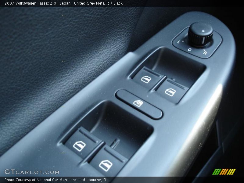 United Grey Metallic / Black 2007 Volkswagen Passat 2.0T Sedan