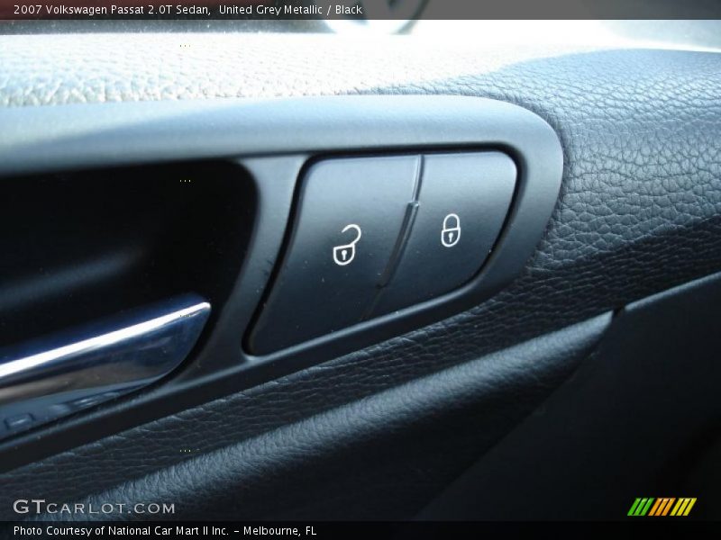 United Grey Metallic / Black 2007 Volkswagen Passat 2.0T Sedan