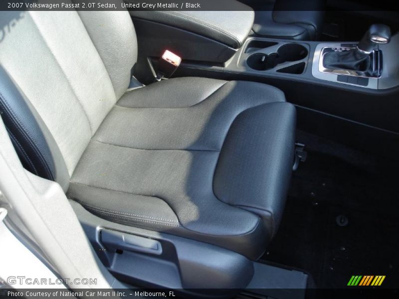 United Grey Metallic / Black 2007 Volkswagen Passat 2.0T Sedan