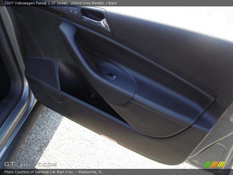 United Grey Metallic / Black 2007 Volkswagen Passat 2.0T Sedan